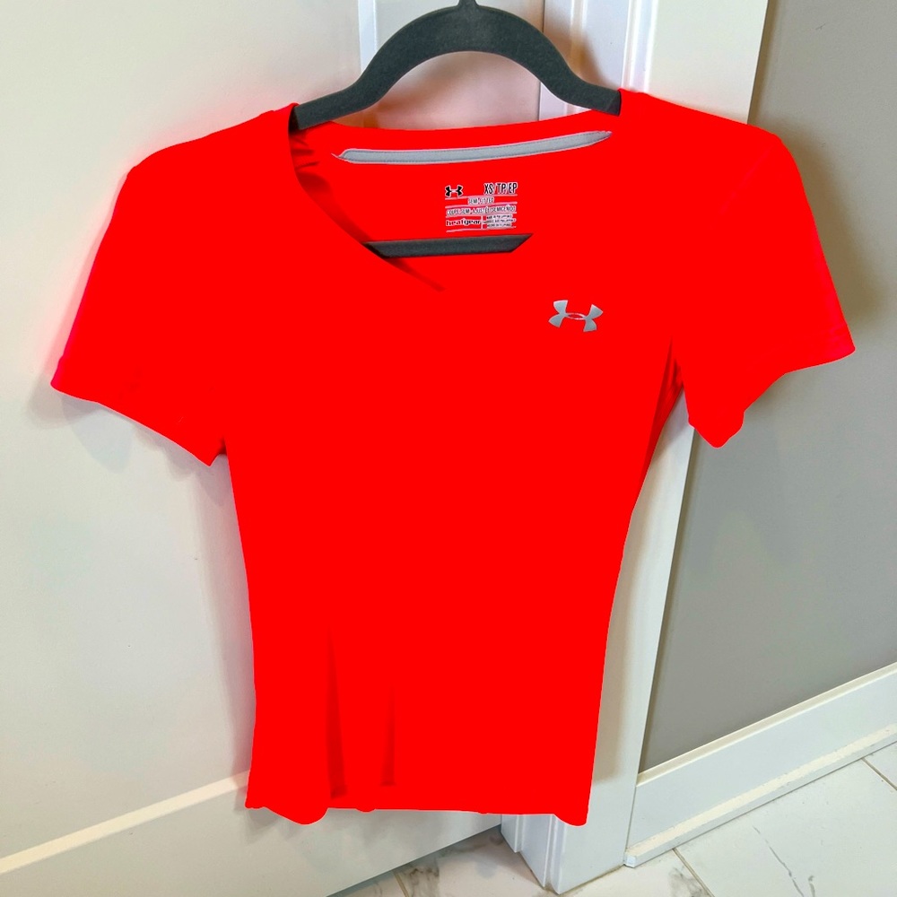 Under Armour Short Sleeve Women’s Orange XSmall